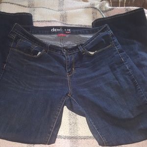 stretchy curvy boot cut jeans